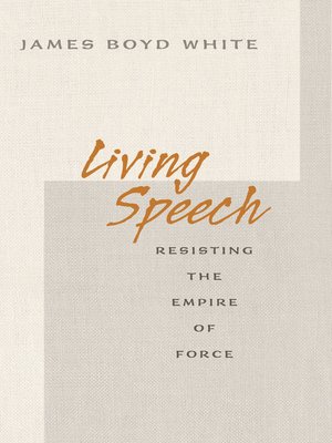 cover image of Living Speech